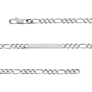 IDENTITE 1+3 PRESTIGE 4MM ARGENT 18CM