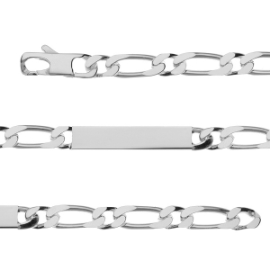 IDENTITE 1+1 PRESTIGE 7MM ARGENT 20CM