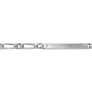 IDENTITE 1+1 4MM DTEE ETOILE ARGENT 18CM