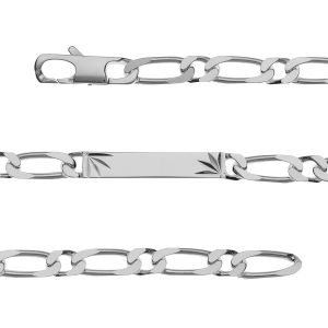 IDENTITE 1+1 6M DIAMANTEE ETOILE ARGENT 18CM