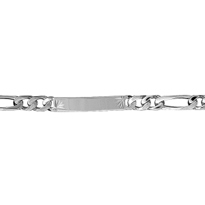 IDENTITE 1+3 PRESTIGE 6MM DIAMANTEE ETOILE ARGENT 18CM