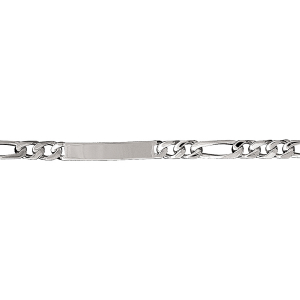 IDENTITE 1+3 PRESTIGE 6MM ARGENT RHODIÉ 18CM