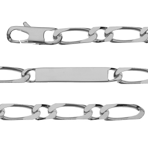 IDENTITE 1+1 PRESTIGE 8MM ARGENT 21CM