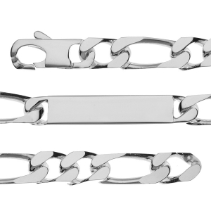 IDENTITEE 1+2 10MM PRESTIGE 21CM ARGENT