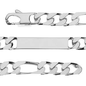 IDENTITE 1+3 PRESTIGE 10MM ARGENT 21CM