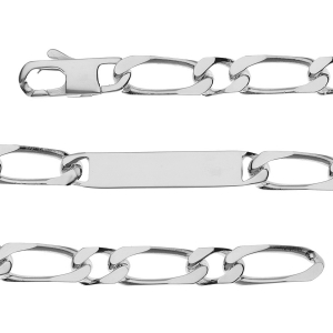 IDENTITE 1+1 9MM ARGENT 21CM