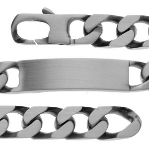 IDENTITE GOURMETTE PRESTIGE 12MM FINITION VA