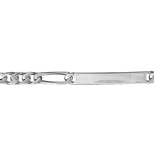 IDENTITE 1+3 5MM ARGENT 18CM