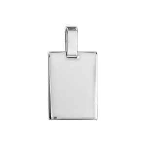 PLAQUE GI 15*20 ARGENT