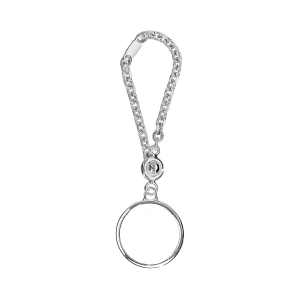 PORTE CLEFS PIECE  DIAM 23.5 ARGENT