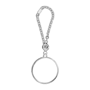 PORTE CLEFS PIECE DIAM 31.2 ARGENT