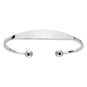 BRACELET ARGENT TOUT PETIT ESCLAVE  49 MM DE DIAM