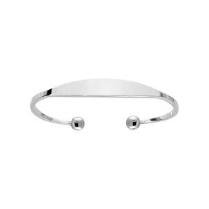BRACELET ARGENT TOUT PETIT ESCLAVE  49 MM DE DIAM