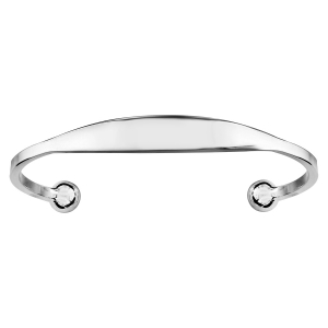 BRACELET ESCLAVE PETIT M. ARGENT 51 MM DE DIAM