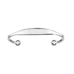 BRACELET ESCLAVE PETIT M. ARGENT 51 MM DE DIAM