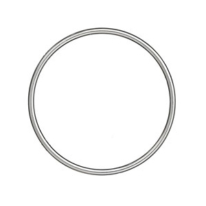 BRACELET JONC  ARGENT MASSIF FIL 3MM 66 A