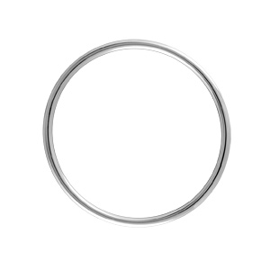 BRACELET ARGENT JONC MASSIF FIL 3,80MM DIAM 66MM