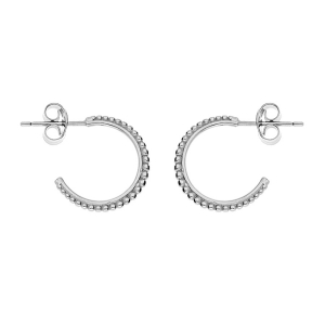 CRÉOLES ARGENT RHODIÉ