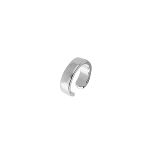 BOUCLES D'OREILLES DE CARTILAGE ARGENT RHODIÉ 10MM  LARGEUR 3MM (A L'UNITÉ)