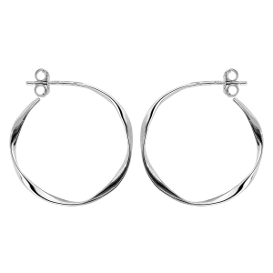 CRÉOLES ARGENT RHODIÉ