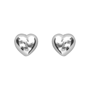 BOUCLES D'OREILLES ARGENT PETIT COEUR