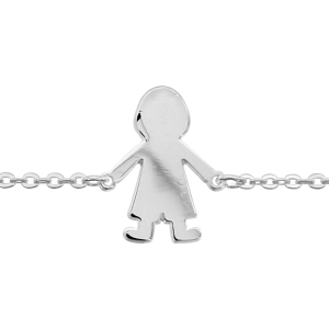 BRACELET ARGENT PASSIVE GARCON 16+3CM
