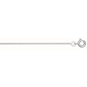 CHAINE ARGENT GOURMETTE 1.2MM 40 CM