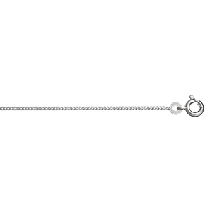 CHAINE GOURMETTE 1.2MM 45CM VIEIL ARGENT