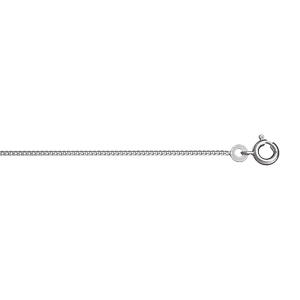 CHAINE GOURMETTE1.2MM 50CM VIEIL ARGENT