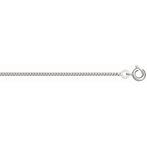 CHAINE GOURMETTE 1.8MM 45CM ARGENT