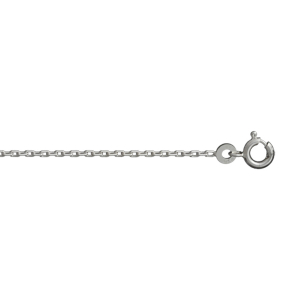 CHAINE FORCAT 1.5MM 45CM ARGENT RHODIÉ