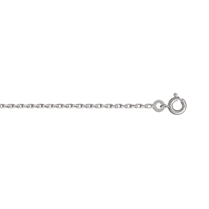 CHAINE FORCAT 2MM 55CM ARGENT RHODIÉ