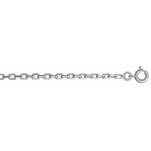 CHAINE FORCAT 2.5MM 50CM ARGENT