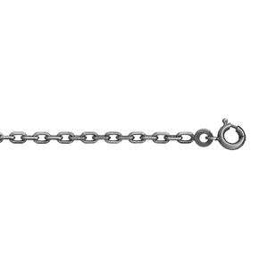 CHAINE FORCAT 2.5MM 50CM VEIL ARGENT