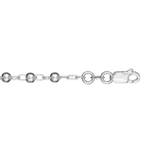 BRACELET CHAINE BOULES 18CM