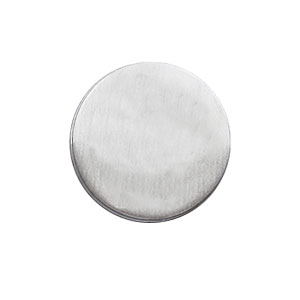 PIN'S ROND A GRAVER 15MM ARGENT