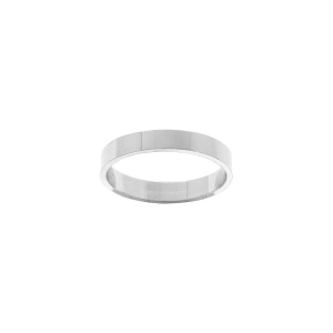 ALLIANCE RUBAN  3MM ARGENT RHODIÉ