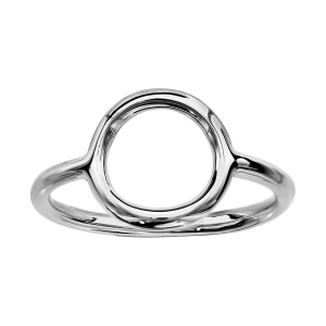 BAGUE ARGENT RHODIÉ ANNEAU