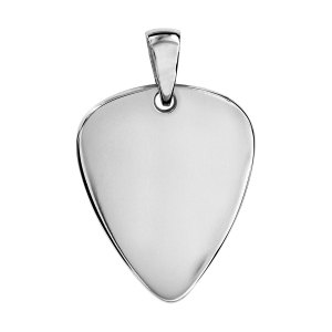 PENDENTIF FORME MEDIATOR ARGENT