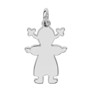 PENDENTIF ARGENT PETITE FILLE