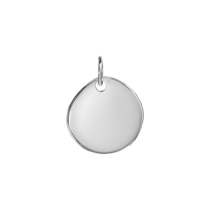 PENDENTIF ARGENT GALET A GRAVER