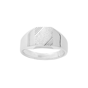 CHEVALIERE RECT.10*08 DIAMANTEE