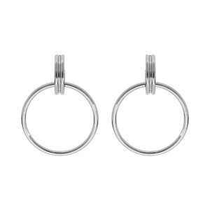 CRÉOLES ACIER DOUBLE 29 MM DE DIAM