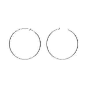 CRÉOLES ACIER TUBE 47MM  SYSTEME CLIP ET RESSORT