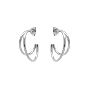 CRÉOLES ACIER 2 RANGS