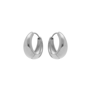 CRÉOLES ACIER ARTICULÉE CUBAINE 15MM