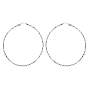 CREOLE ACIER FIL 2MM DIAM 60MM