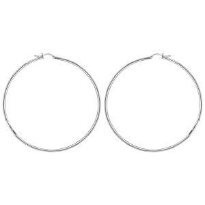 CREOLE ACIER FIL 2MM DIAM 70MM