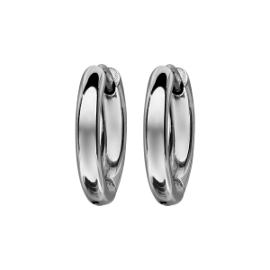 CREOLE ACIER FIL ROND 3MM ARTICULEE DIAM EXT 12MM