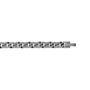 BRACELET ACIER MAILLE 5MM 19CM